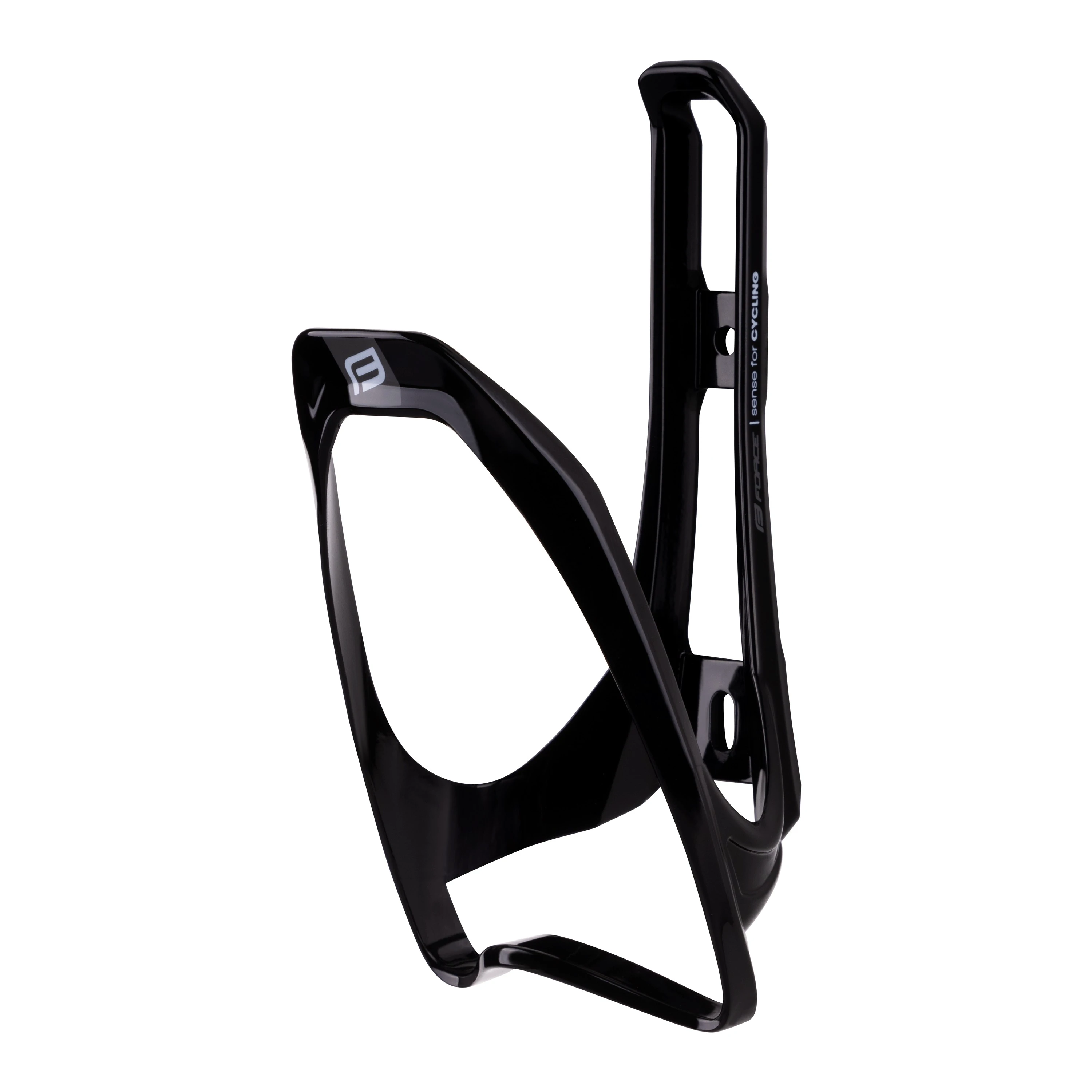 1. Suport bidon Force Limit plastic negru lucios