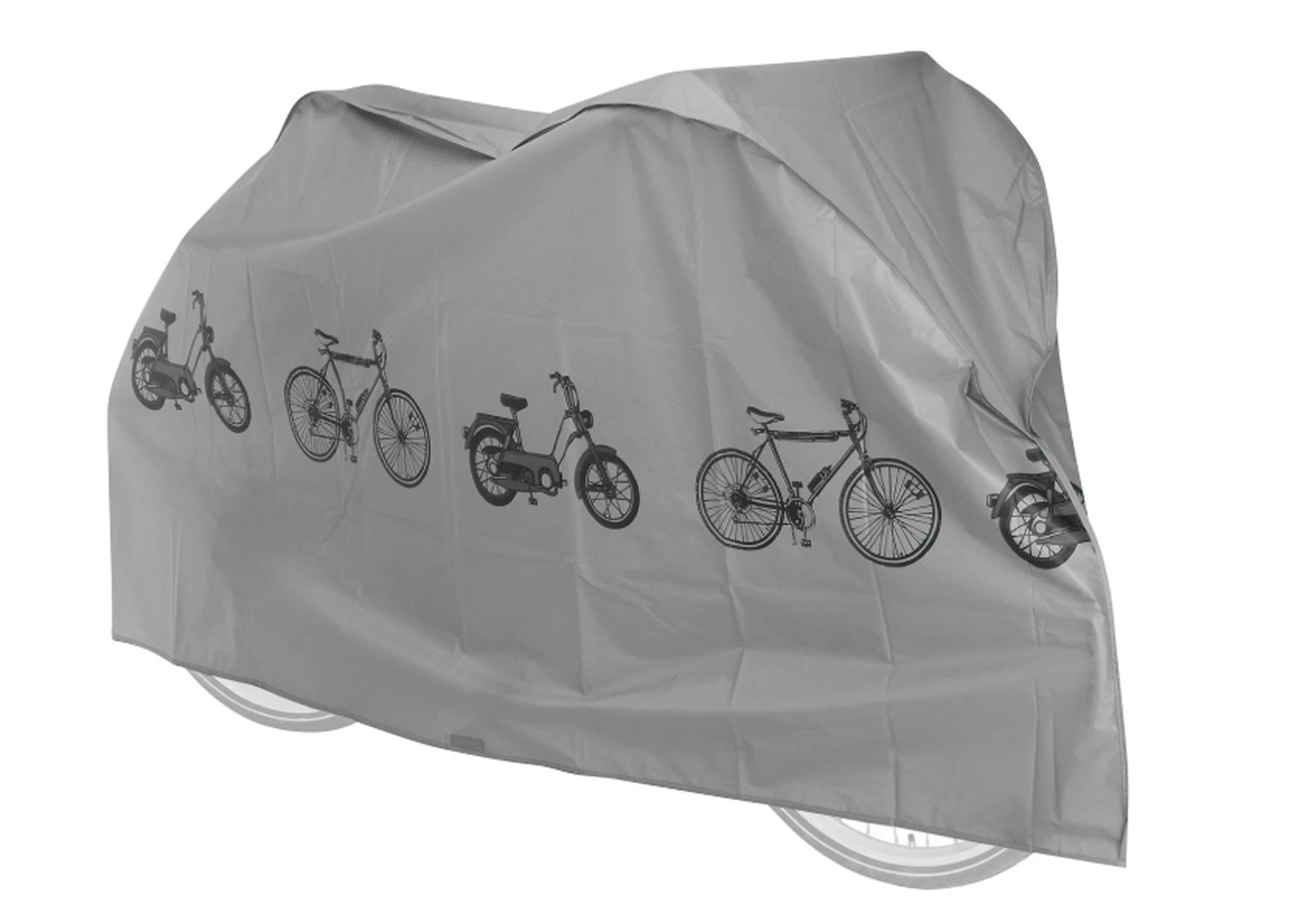 1. Husa Bicicleta Force 220x120x68cm, Silver
