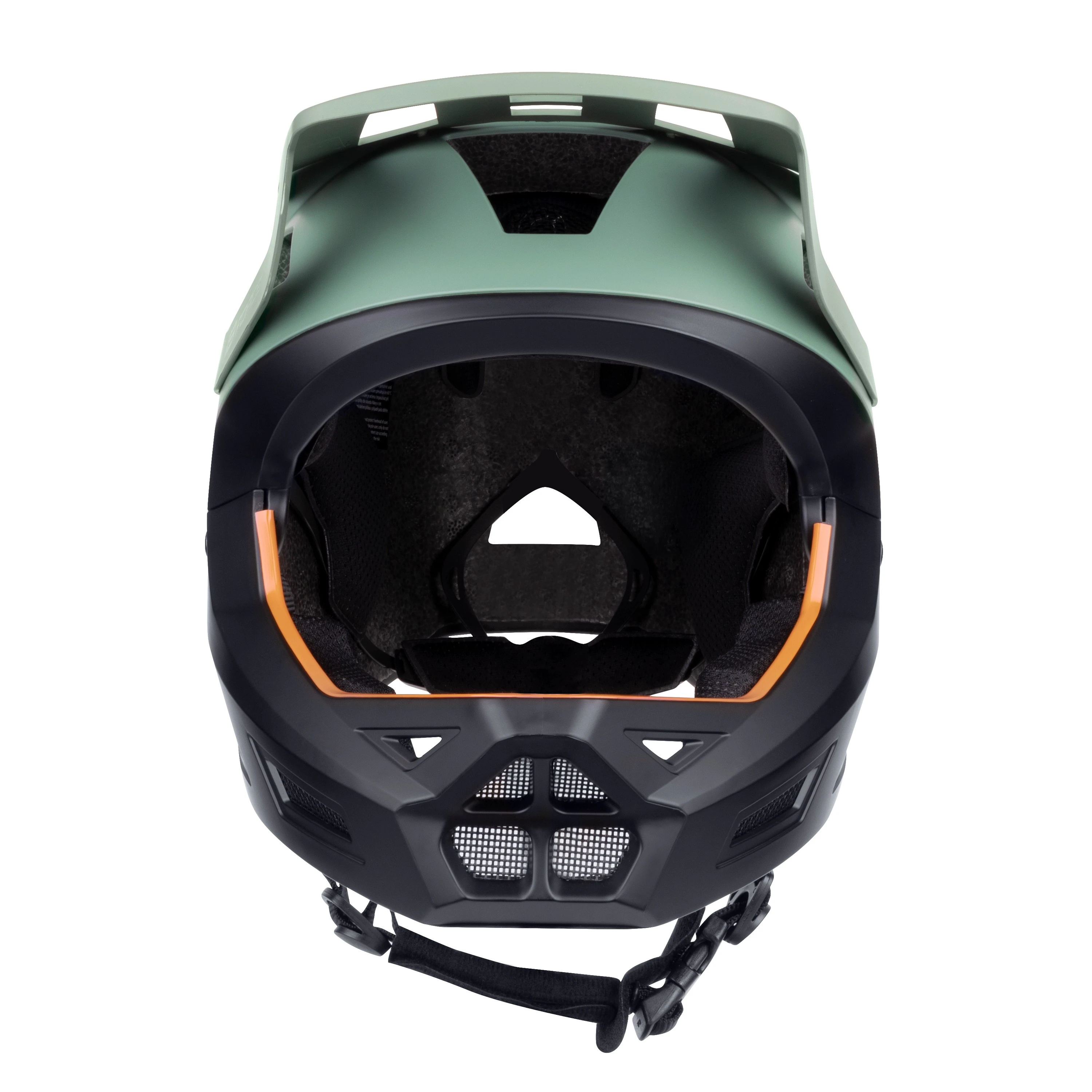 3. Casca Force DROP downhill, verde-negru S-M