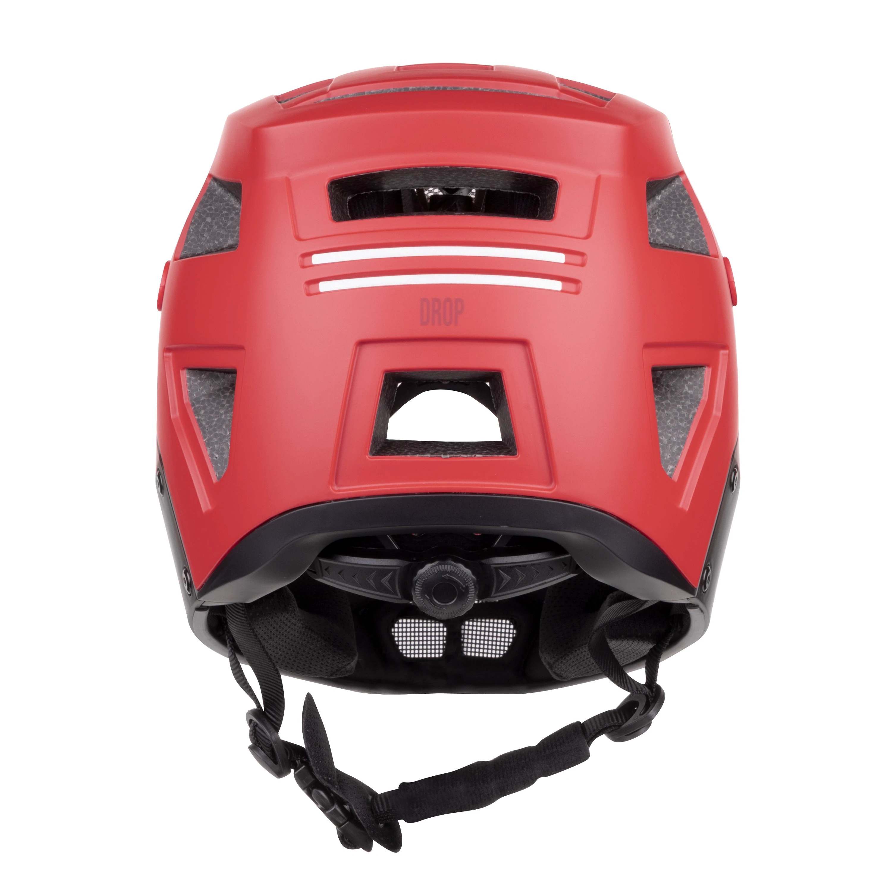3. Casca Force DROP downhill, rosu-negru S-M