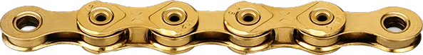 2. Lant KMC X12 Ti-N Gold 12 viteze 126 Zale ceruit