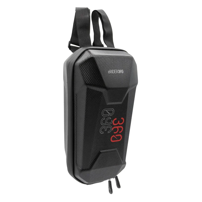 1. Borseta trotineta eRIDER360 Deluxe 2L gri-rosu