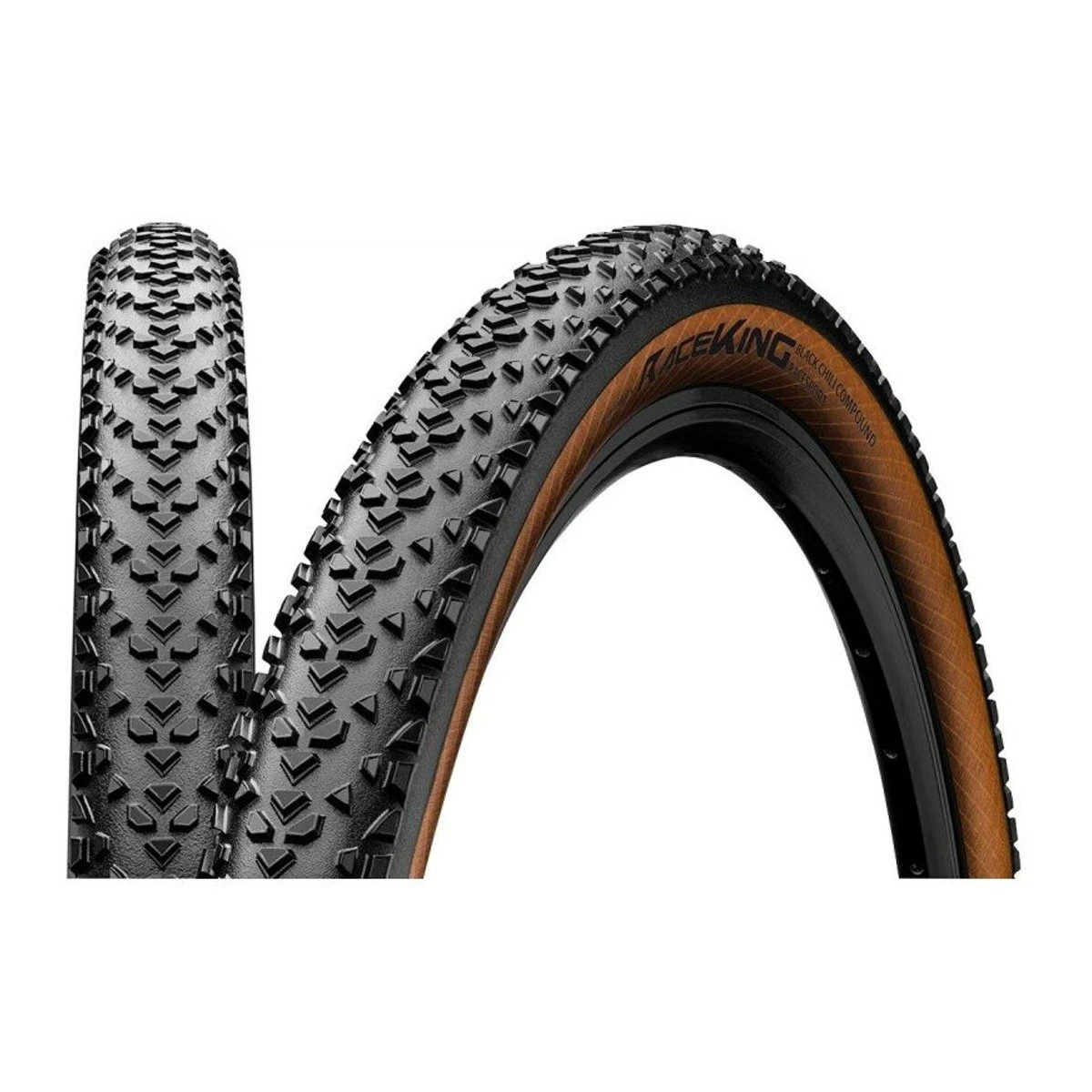 1. Anvelopa Pliabila Continental Race King Racesport 55-584 (27.5 * 2.2) negru/bernstein