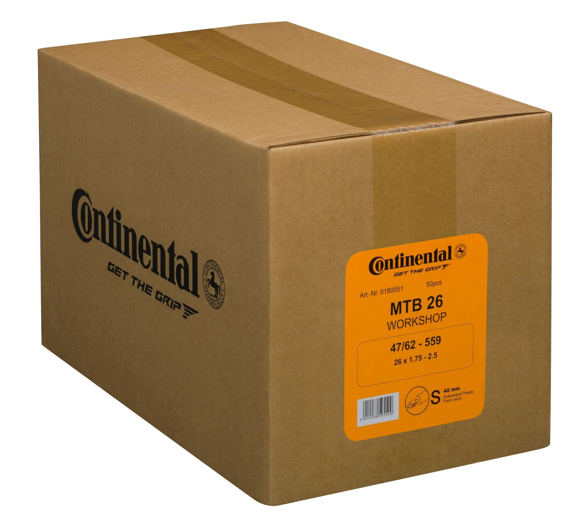 2. Camera Continental MTB 27.5, 47/62-584, 27.5x1.75-2.5, A40, neambalata