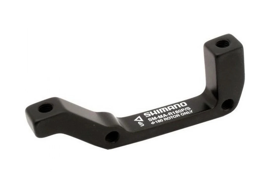 1. Adaptor etrier spate Shimano SM-MA-R180P/S 180 mm negru