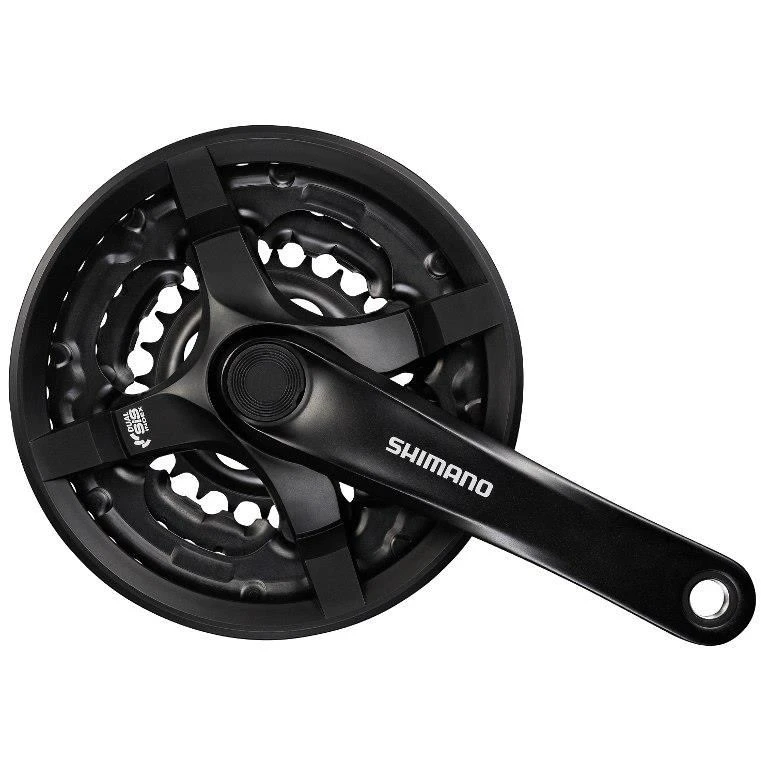 1. Pedalier Shimano Tourney FC-TY501, 42/34/24T 175mm cu CG