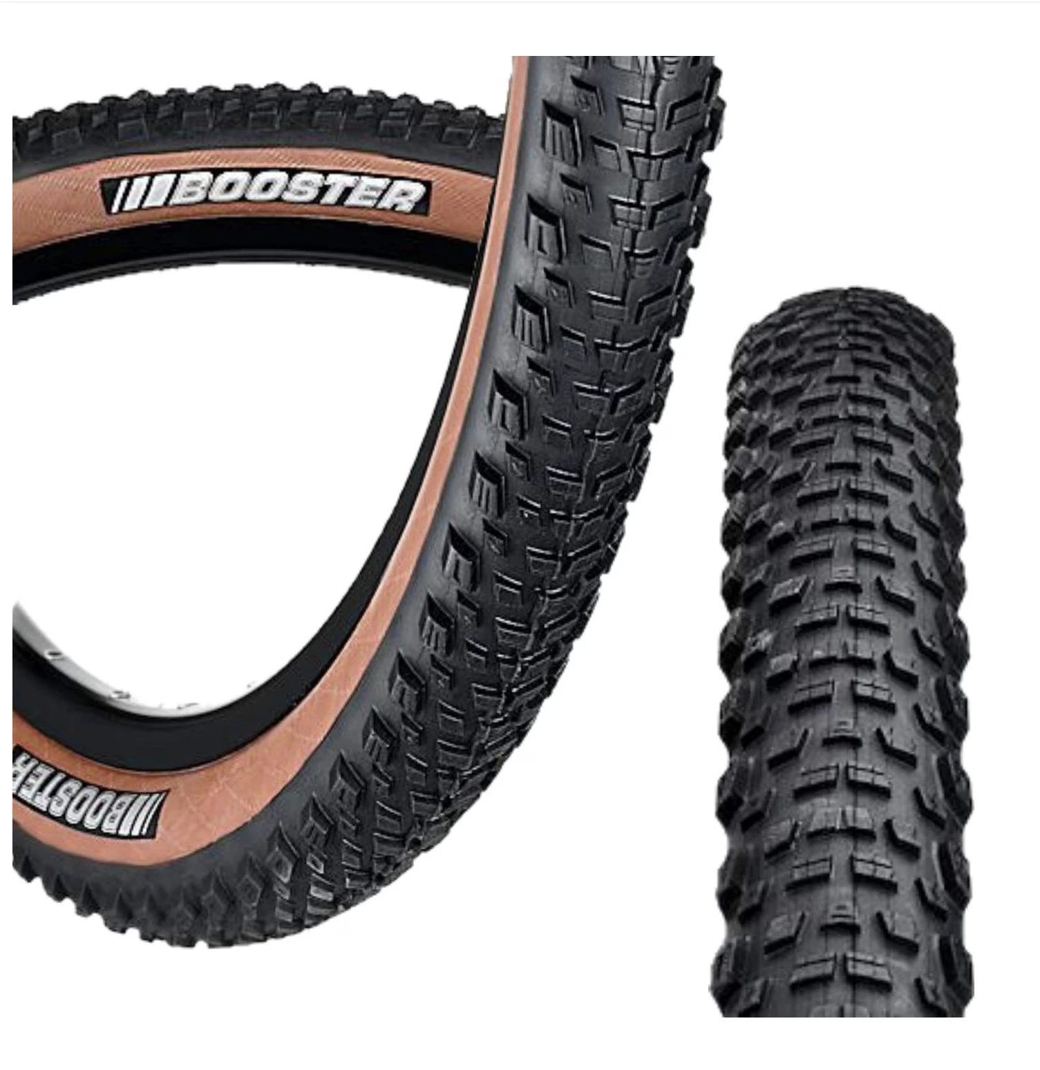 1. Anvelopa Kenda Booster 56-507 (24 x 2.2) Black/Brown