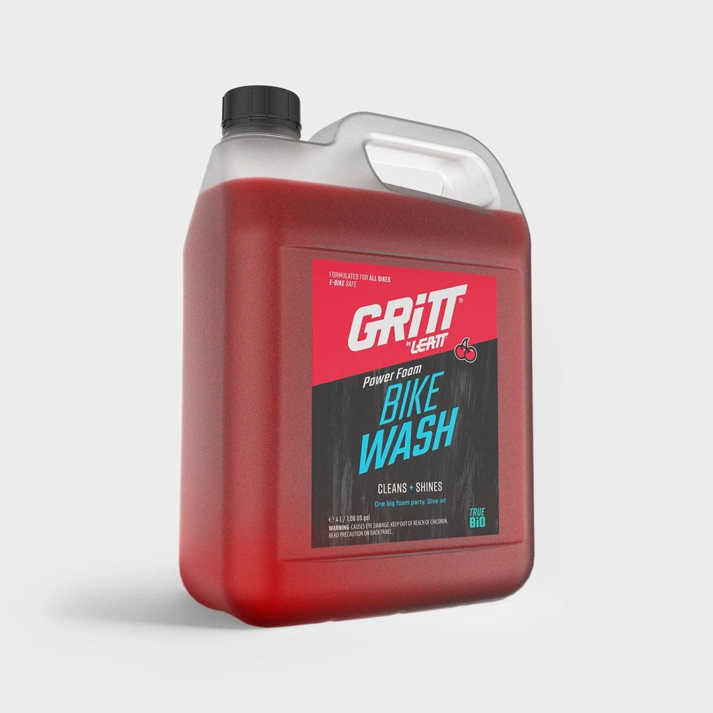 1. Spuma pentru spalare bicicleta GRiTT Bike Wash True BiO PowerFoam 4L