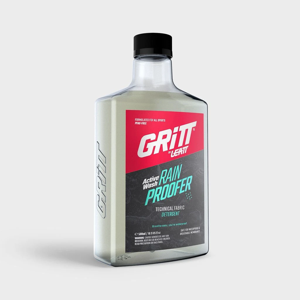 1. Solutie impermeabilizare la spalare GRiTT Rain Proofer Active Wash 500ml
