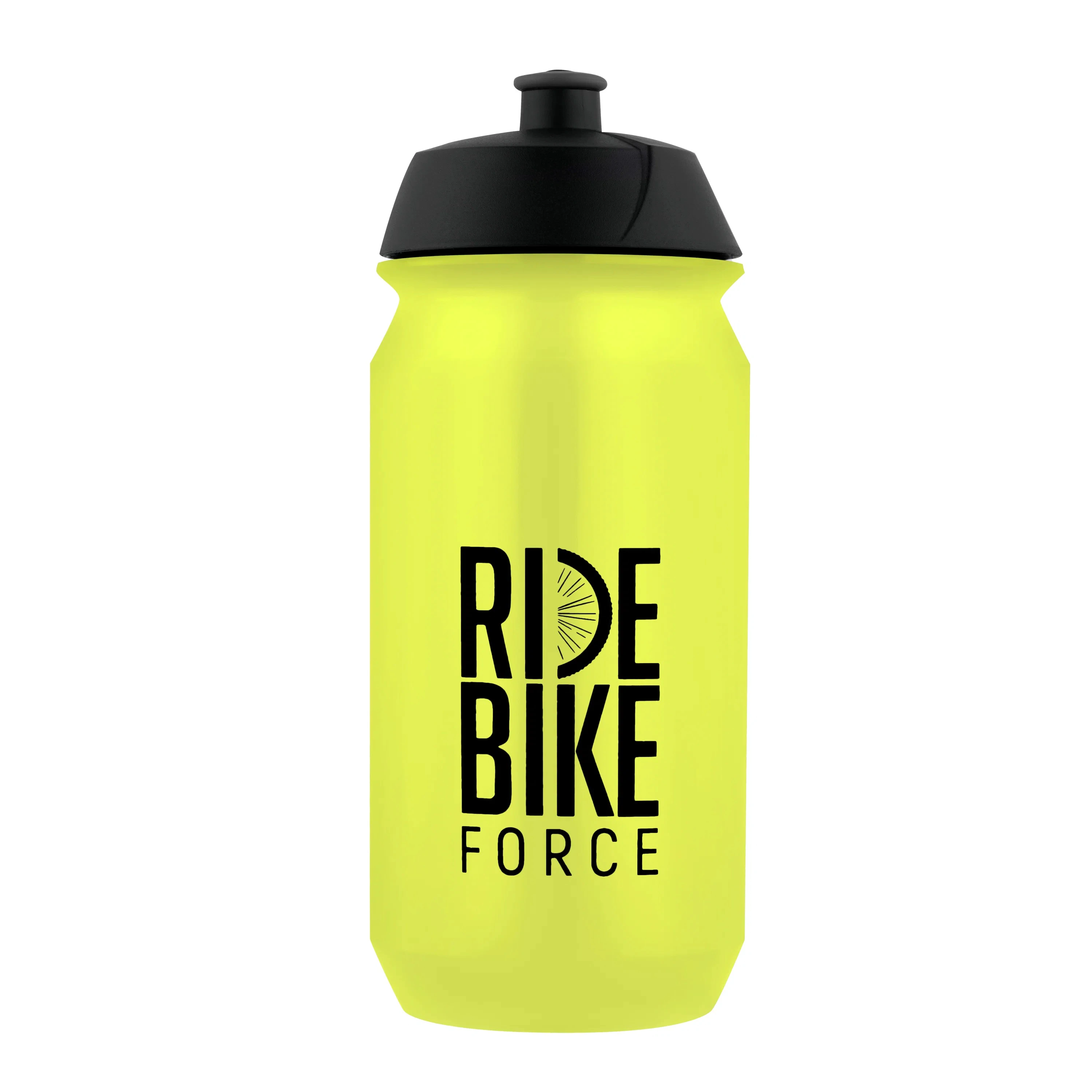 1. Bidon Force F RIDE BIKE 0.5l fluo-negru