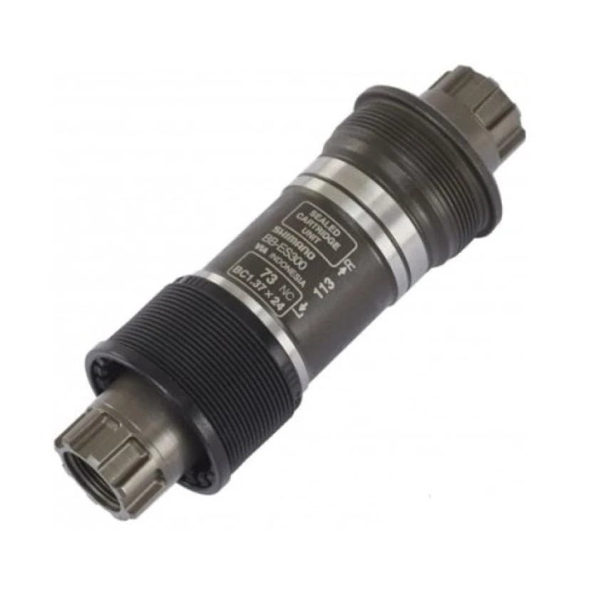 1. Butuc pedalier Shimano BB-ES300, BSA, ax Octalink, fara suruburi, 73-121mm