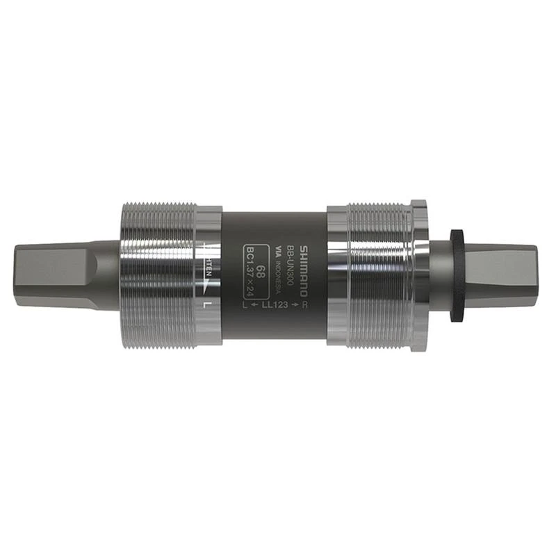 1. Butuc pedalier Shimano BB-UN300, BSA, ax Patrat, fara suruburi, 68-107mm