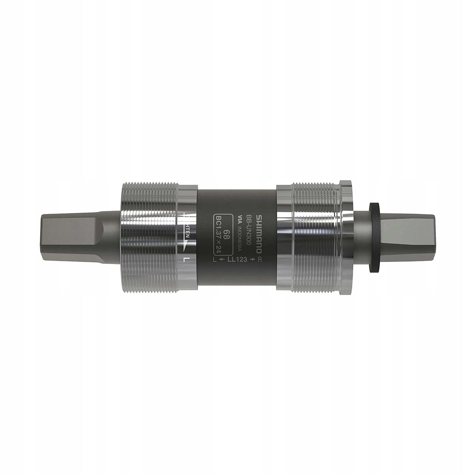 1. Butuc pedalier Shimano BB-UN300, BSA, ax Patrat, fara suruburi, 68-110mm