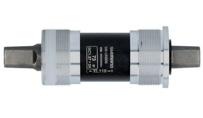 1. Butuc pedalier Shimano BB-UN300, BSA, ax Patrat, fara suruburi, 73-118mm