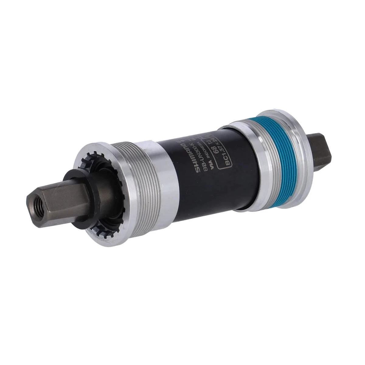 1. Butuc pedalier Shimano BB-UN300-K, BSA, ax Patrat, fara suruburi, pt aparatoare lant, 68-127.5mm