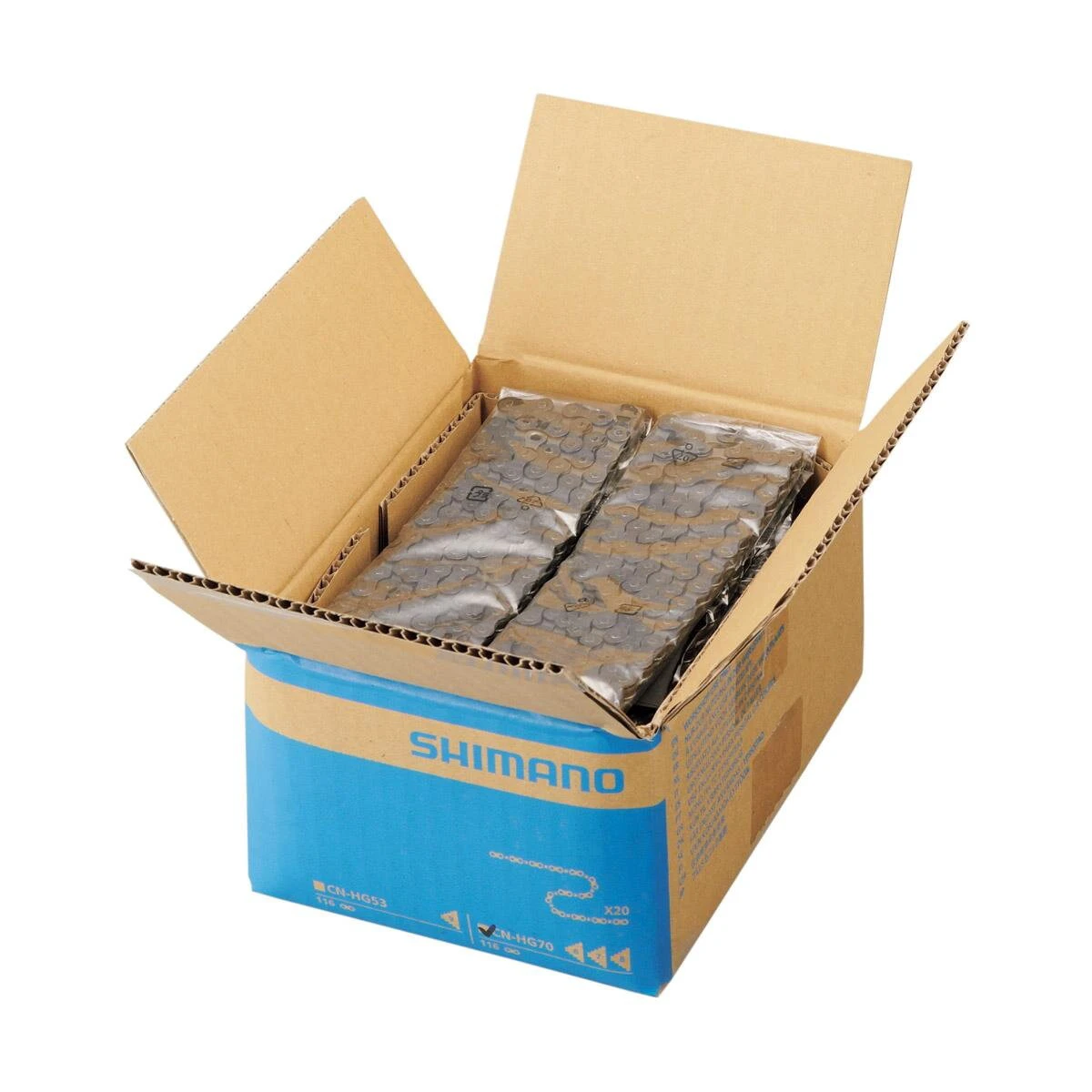 1. Lant Shimano CN-HG601-11, 11 vit, sosea/MTB/e-bike, cu SM-CN900-11, 116L, semi-vrac