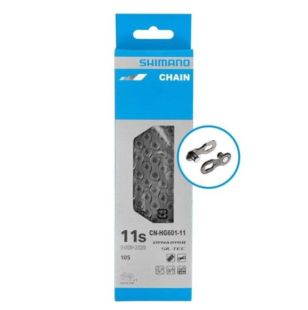 1. Lant Shimano CN-HG601-11, 11 viteze, LG/HG-11, (compatibil Sosea/MTB/E-Bike), 138 zale, za rapida SM-CN900-11