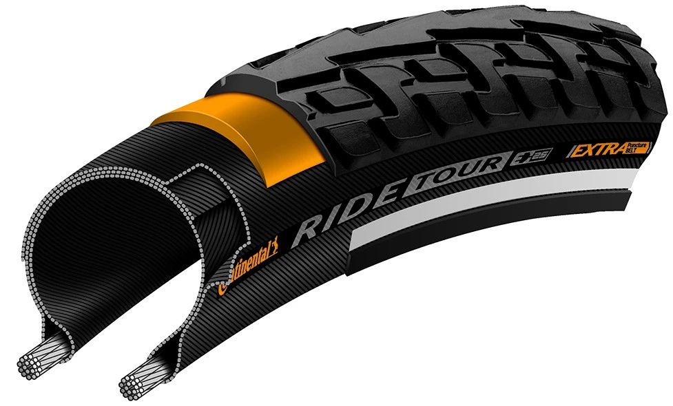 1. Anvelopa Continental Ride Tour Reflex Puncture-ProTection 28-622