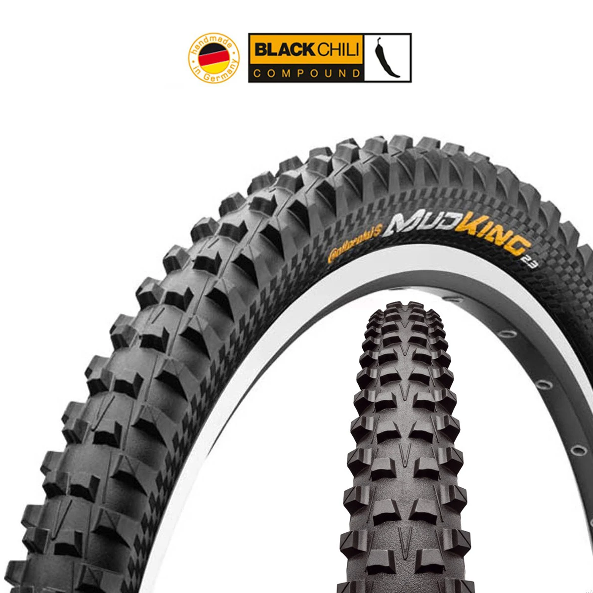 1. Anvelopa pliabila Continental Mud King Protection 47-584 (27.5x1.8)