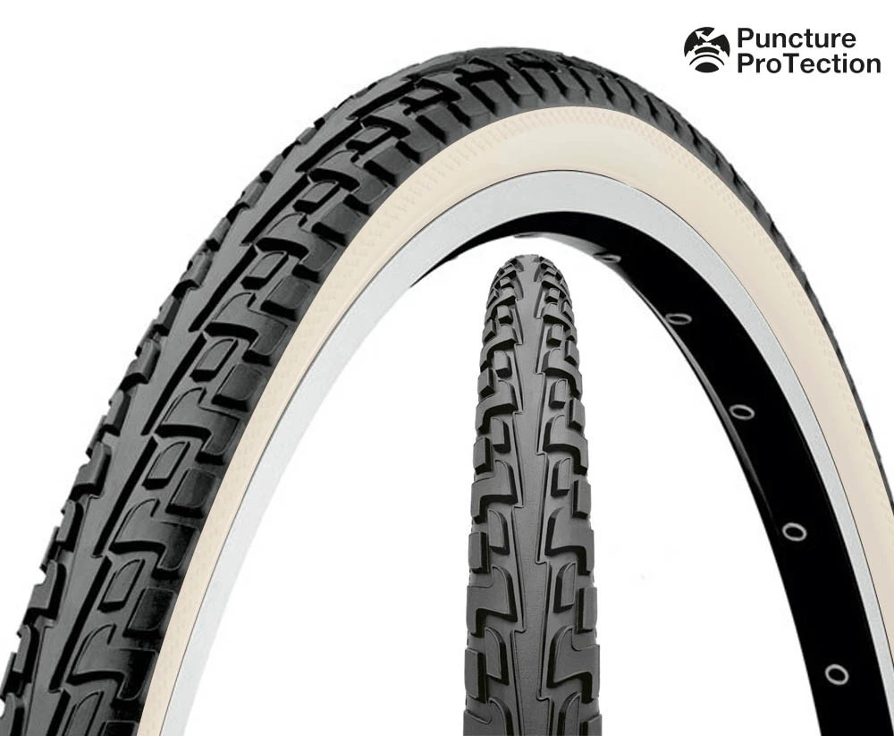 1. Anvelopa Continental Ride Tour 37-622 (28x1 3/8x1 5/8) negru/alb