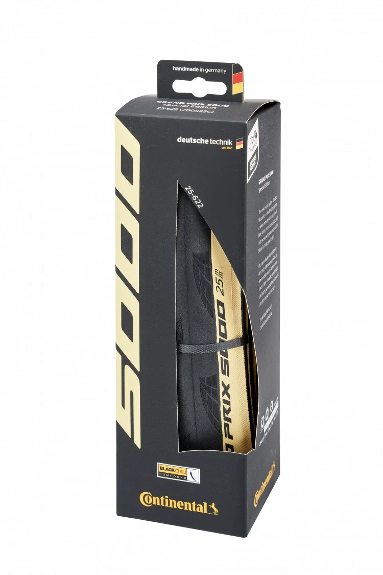 3. Anvelopa pliabila Continental Grand Prix 5000 25-622 negru/cream