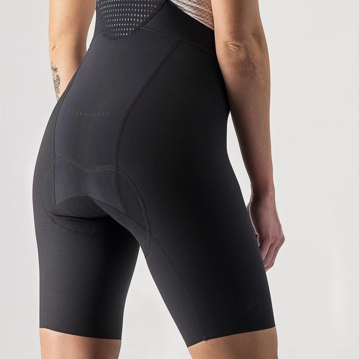 6. Pantaloni scurti cu bretele Castelli Premio Black W, de dama, Negru, XS