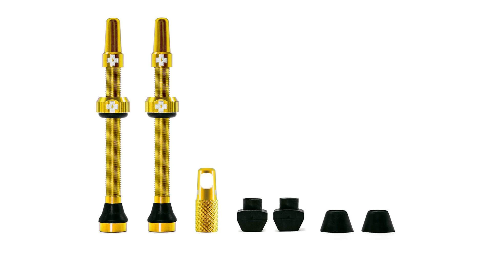 1. Valve Tubeless Muc-Off Presta MTB 60mm Aurii