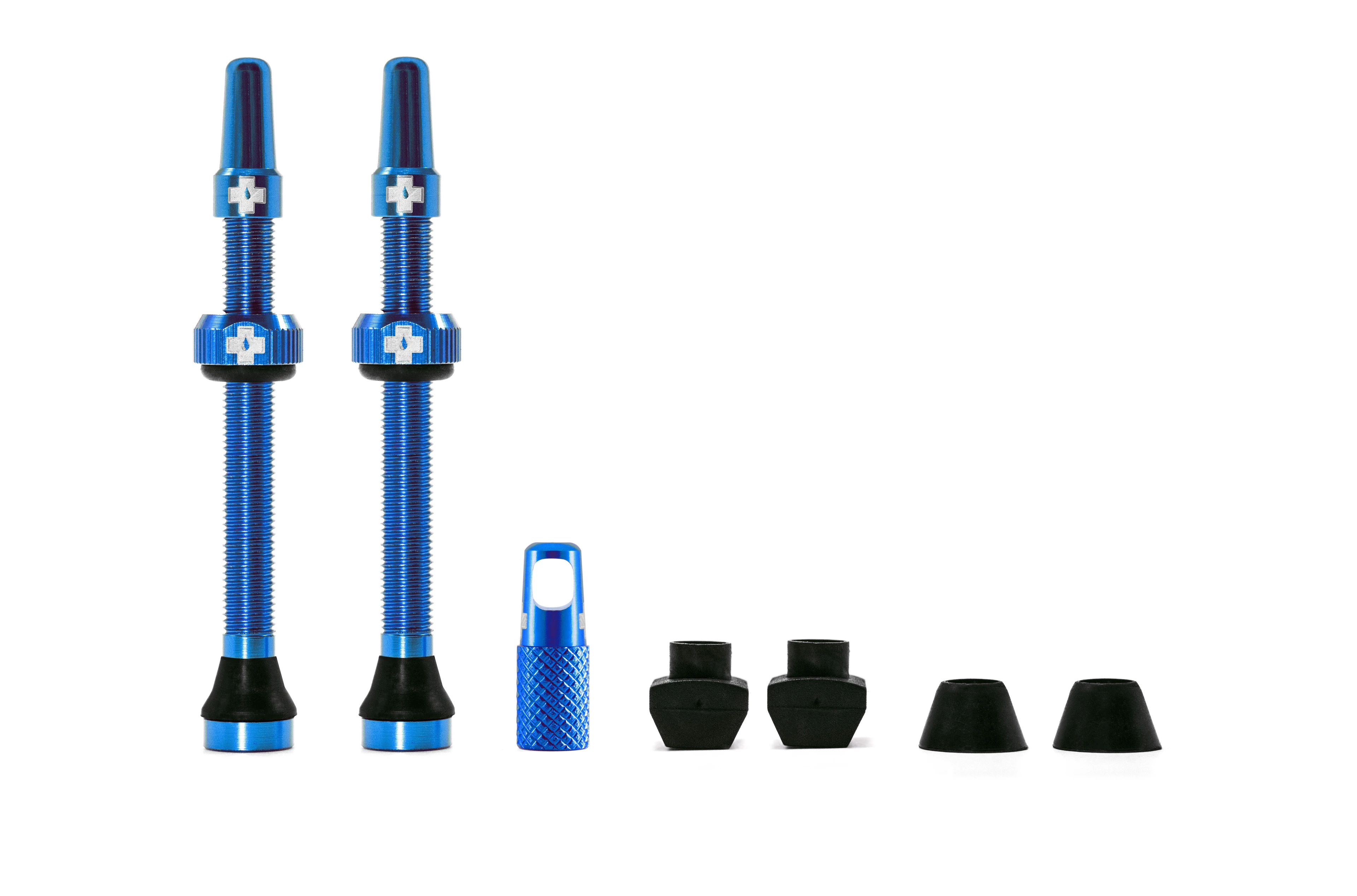 1. Valve Tubeless Muc-Off Presta MTB 60mm Albastre