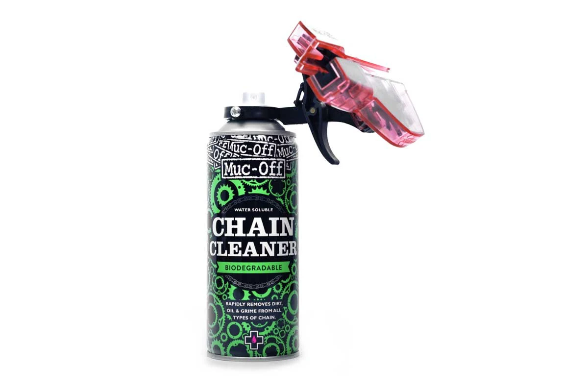 1. Spray Muc-Off Chain Doc