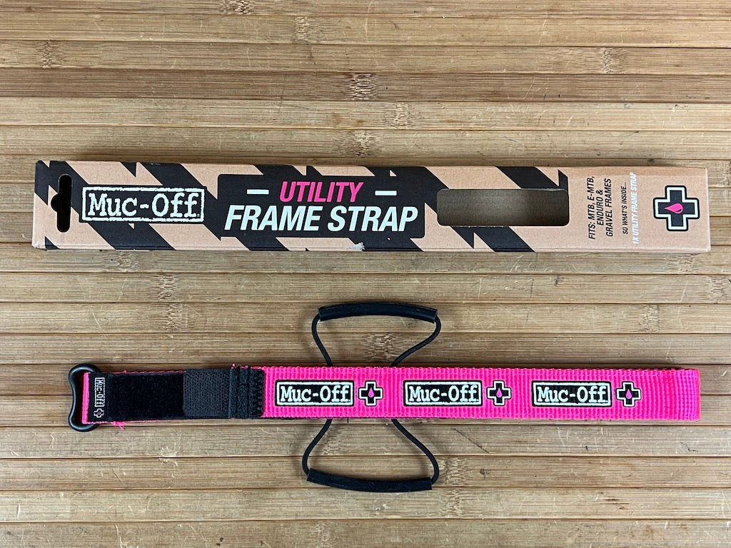 2. Banda prindere cadru Muc-Off Utility Frame Strap Roz