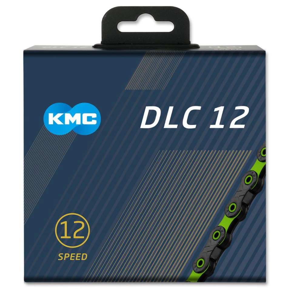 2. Lant KMC DLC 12 Negru/Verde 12 Viteze 126 Zale