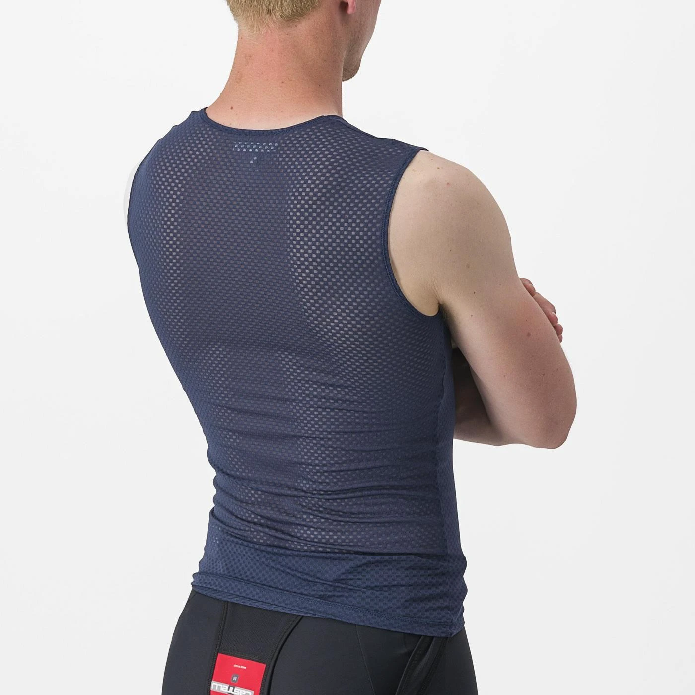 3. Bluza de corp fara maneci Castelli PRO Mesh 2.0 SL, pentru barbati, albastru belgian, L