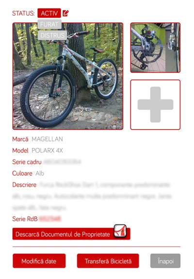 Registrul de Biciclete - pasul spre Firesc