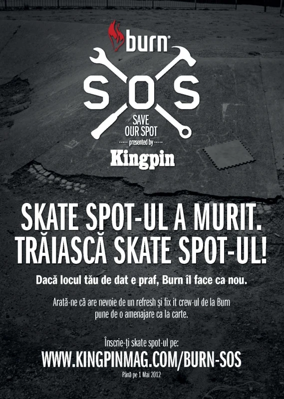 Save our spot 2012: Burn&KingPin, to the rescue!