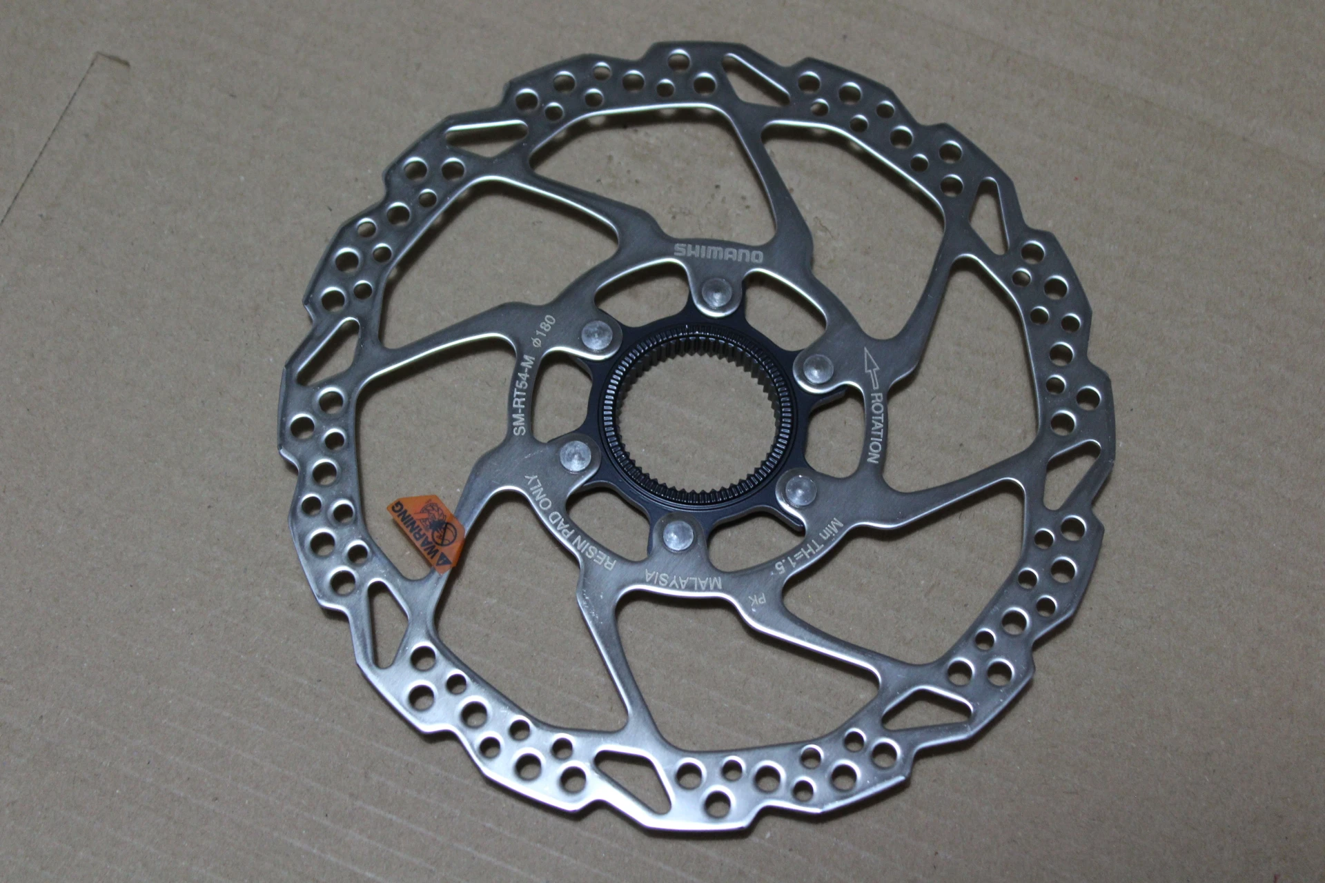 1. Shimano SM-RT54 Centerlock - 180mm