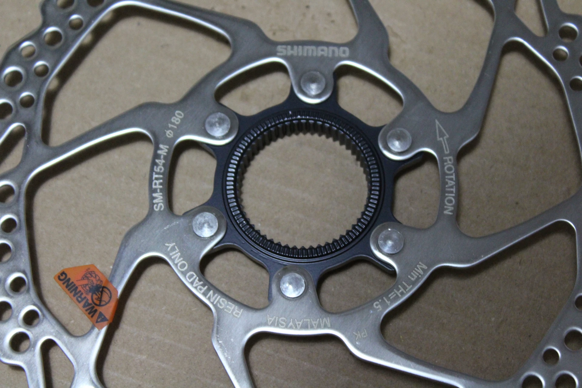 3. Shimano SM-RT54 Centerlock - 180mm