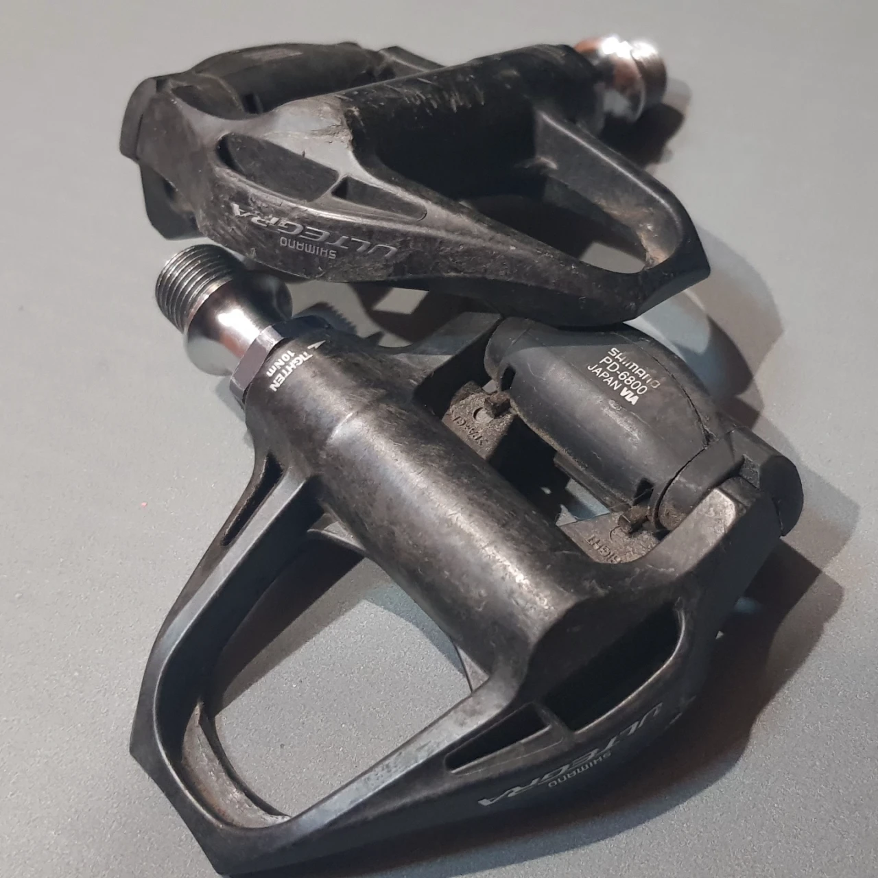 3. Pedale Shimano Ultegra PD6800 Carbon pt cursiere