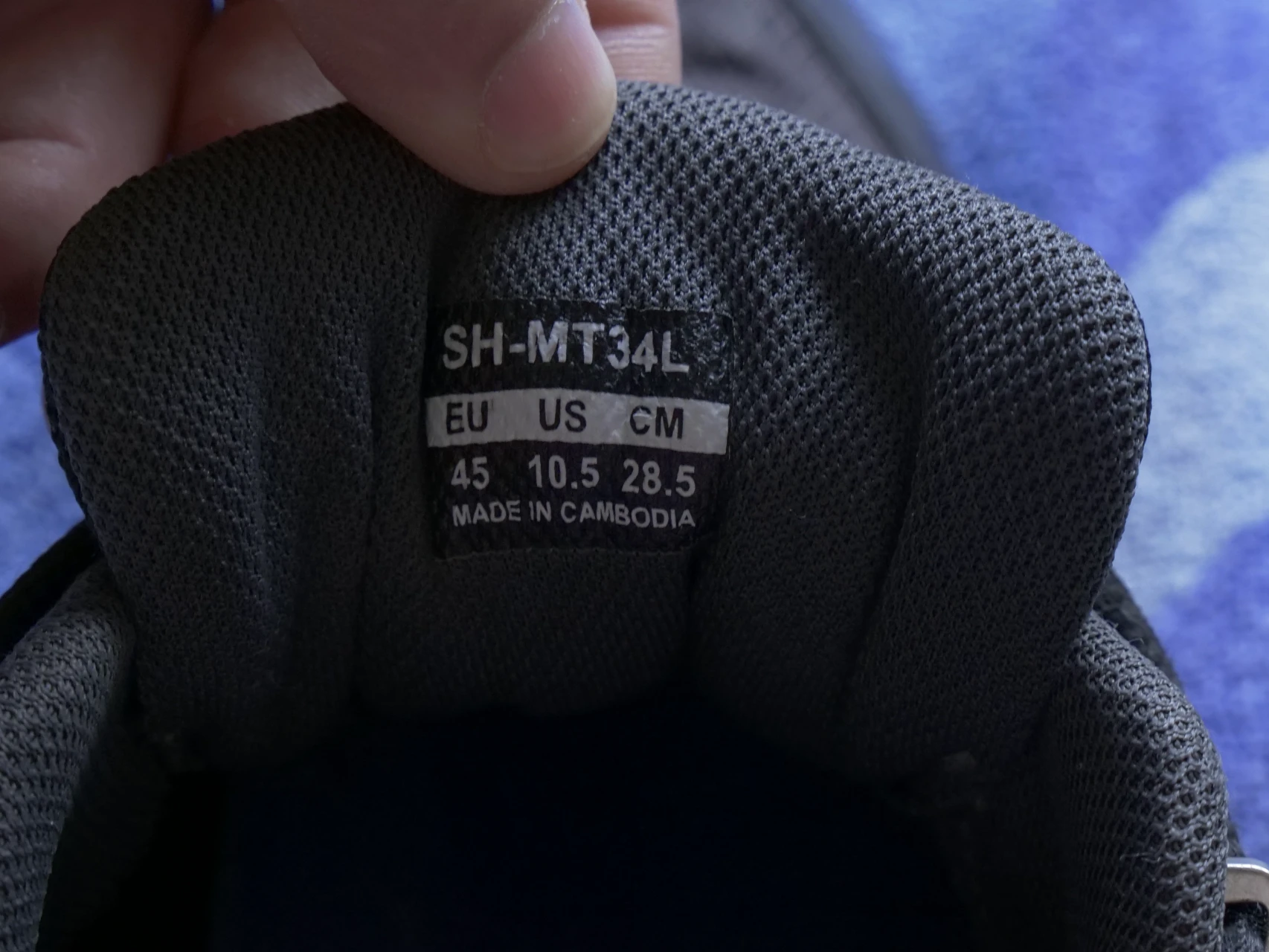 1. PANTOFI SHIMANO SH-MT34L, MARIME 45