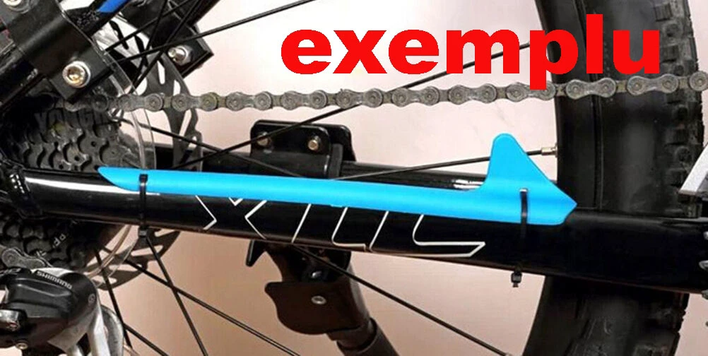 1. Radon Shark Fin Chainstay protector - Negru