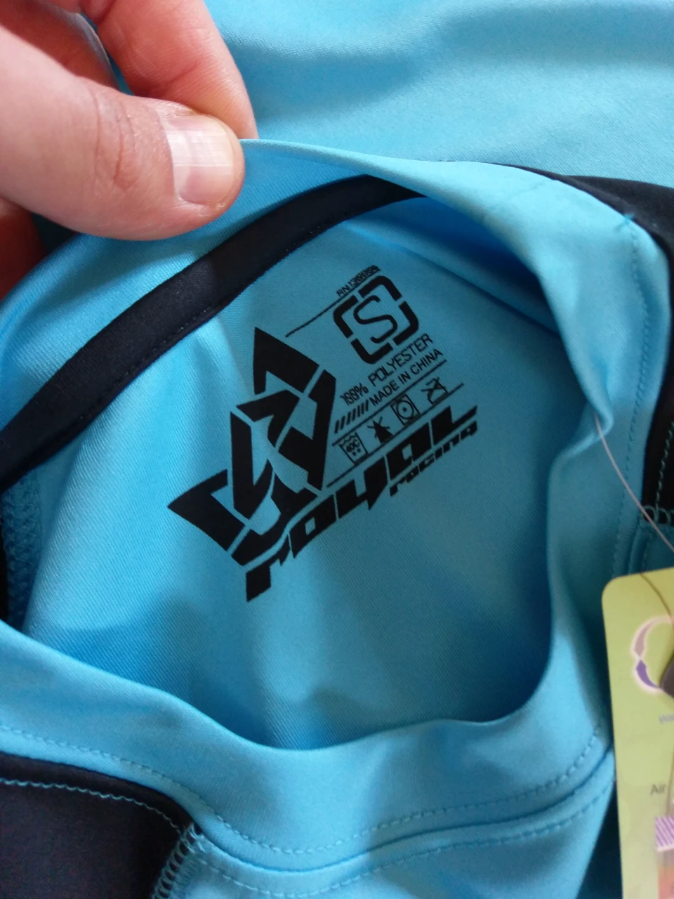 1. Jersey Trail/Enduro Royal Racing Core LS Sky Blue Black