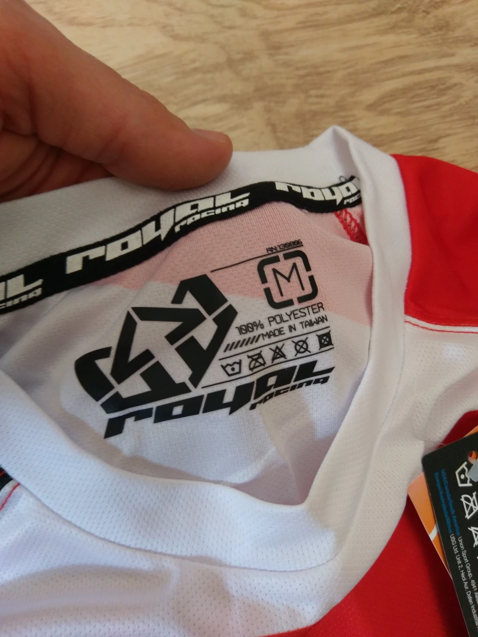 2. Jersey Trail/Enduro Royal Racing Drift 3/4 Red White Sky Blue