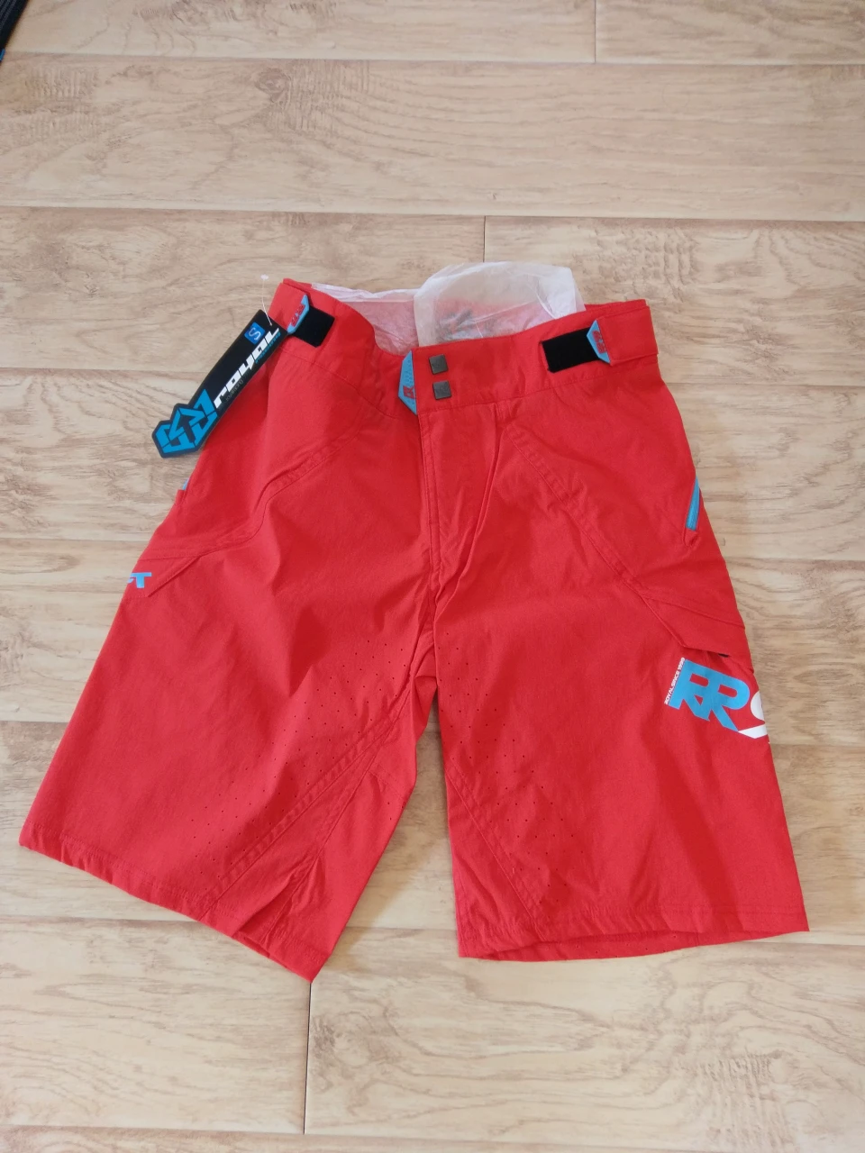 7. Pantaloni scurti Trail/Enduro Royal Racing Drift Short Red Sky Blue