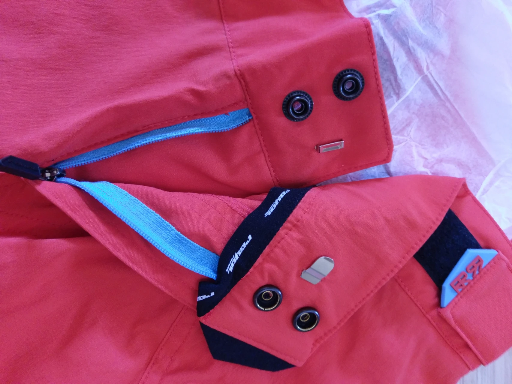 4. Pantaloni scurti Trail/Enduro Royal Racing Drift Short Red Sky Blue