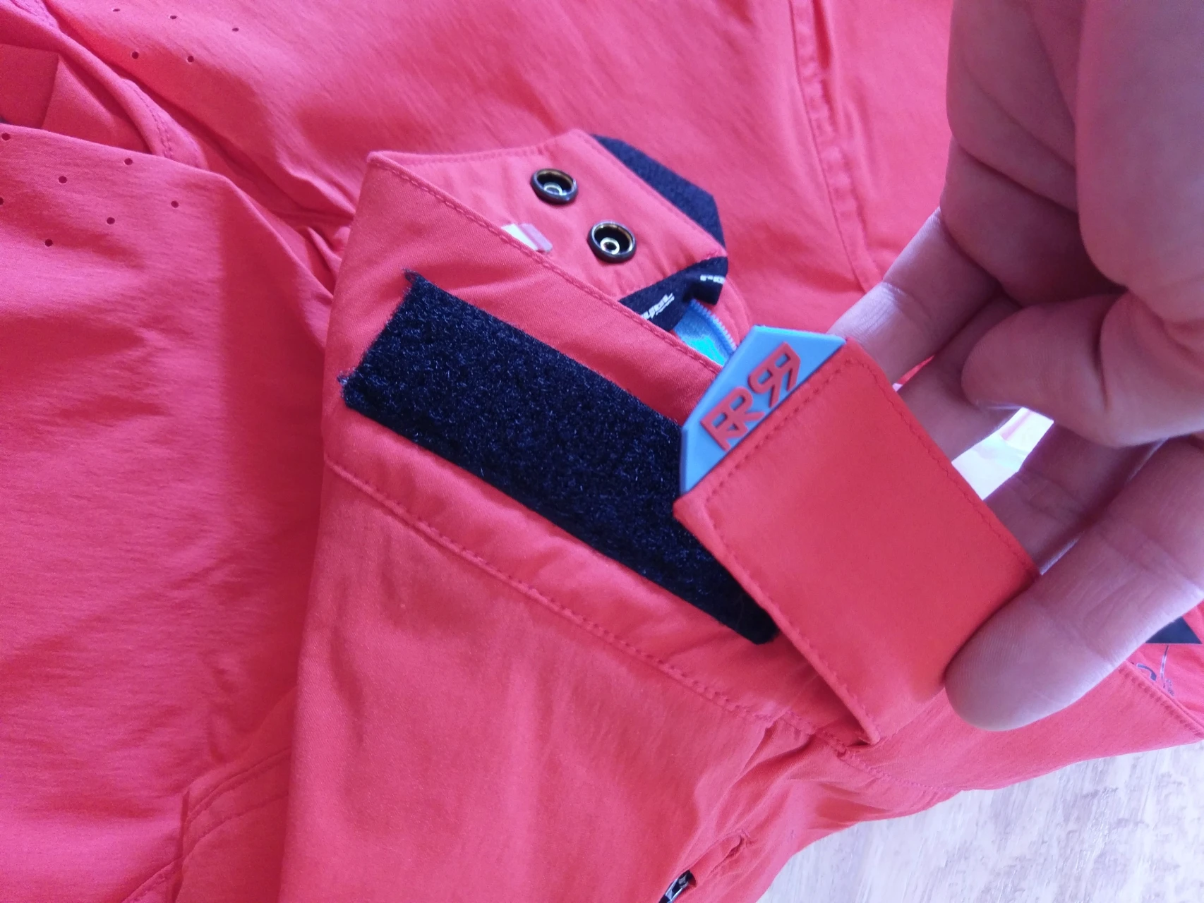1. Pantaloni scurti Trail/Enduro Royal Racing Drift Short Red Sky Blue