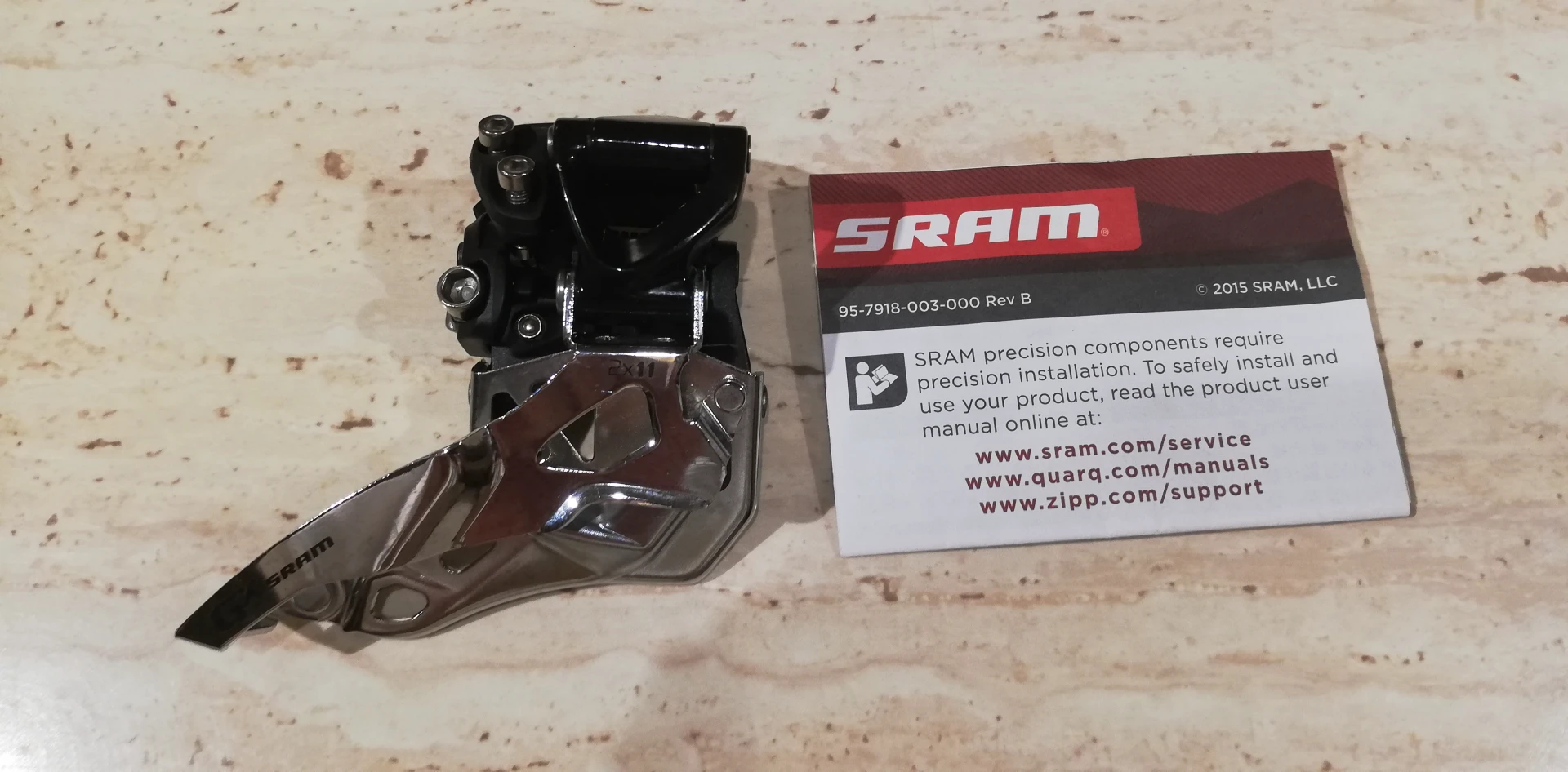 1. Schimbător foi Sram GX 2x11 Nou direct mount