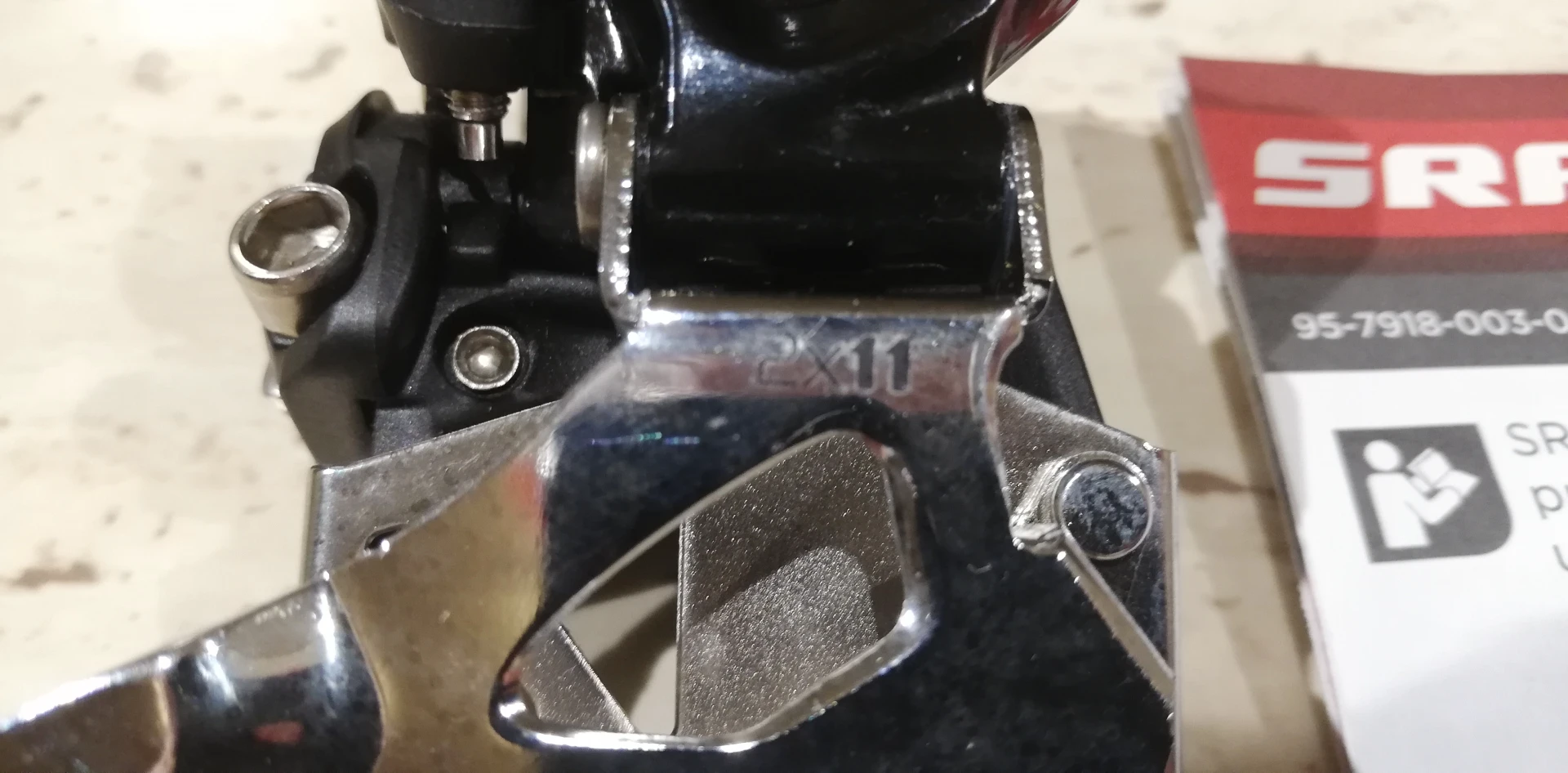 3. Schimbător foi Sram GX 2x11 Nou direct mount