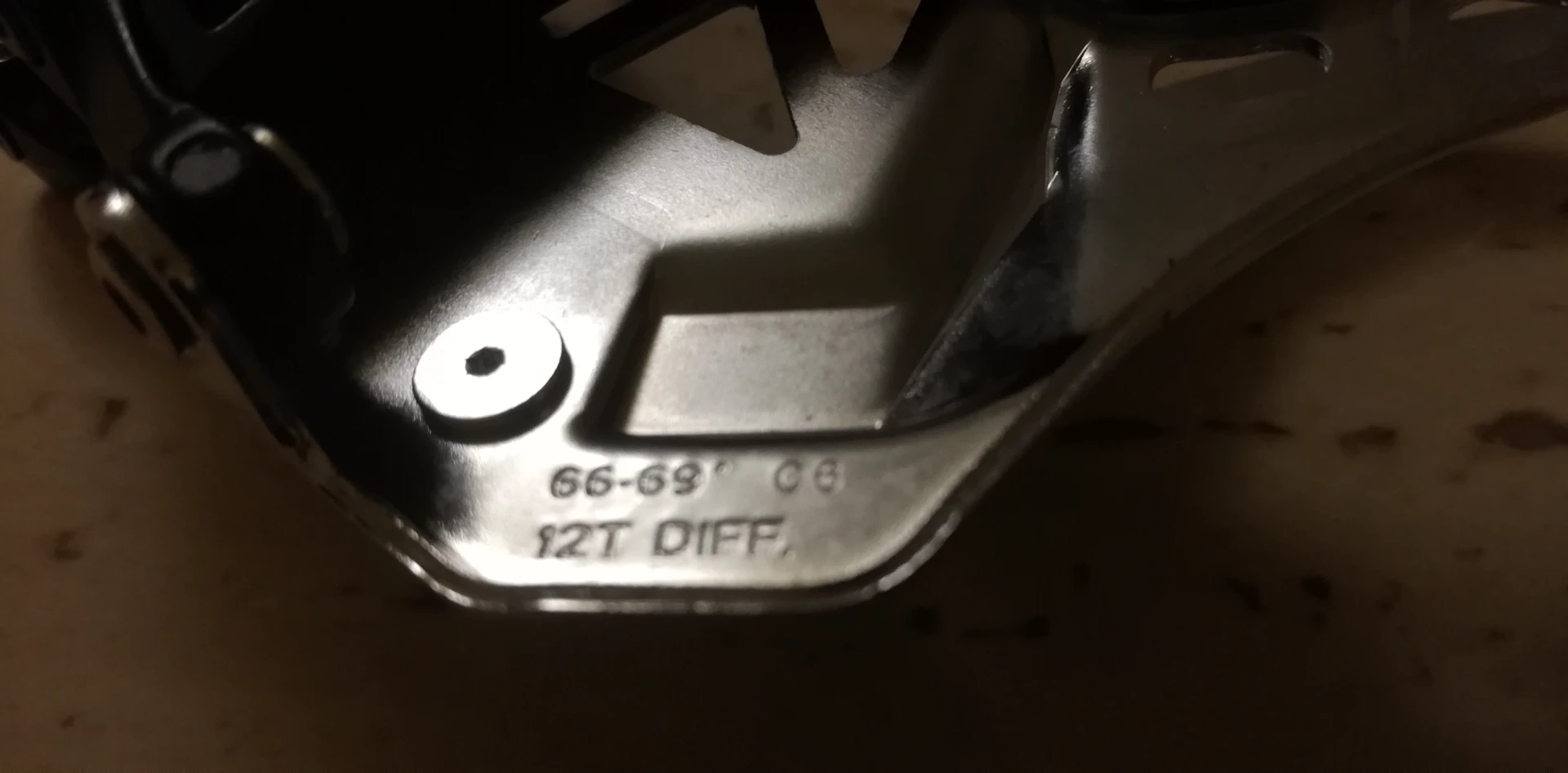 4. Schimbător foi Sram GX 2x11 Nou direct mount