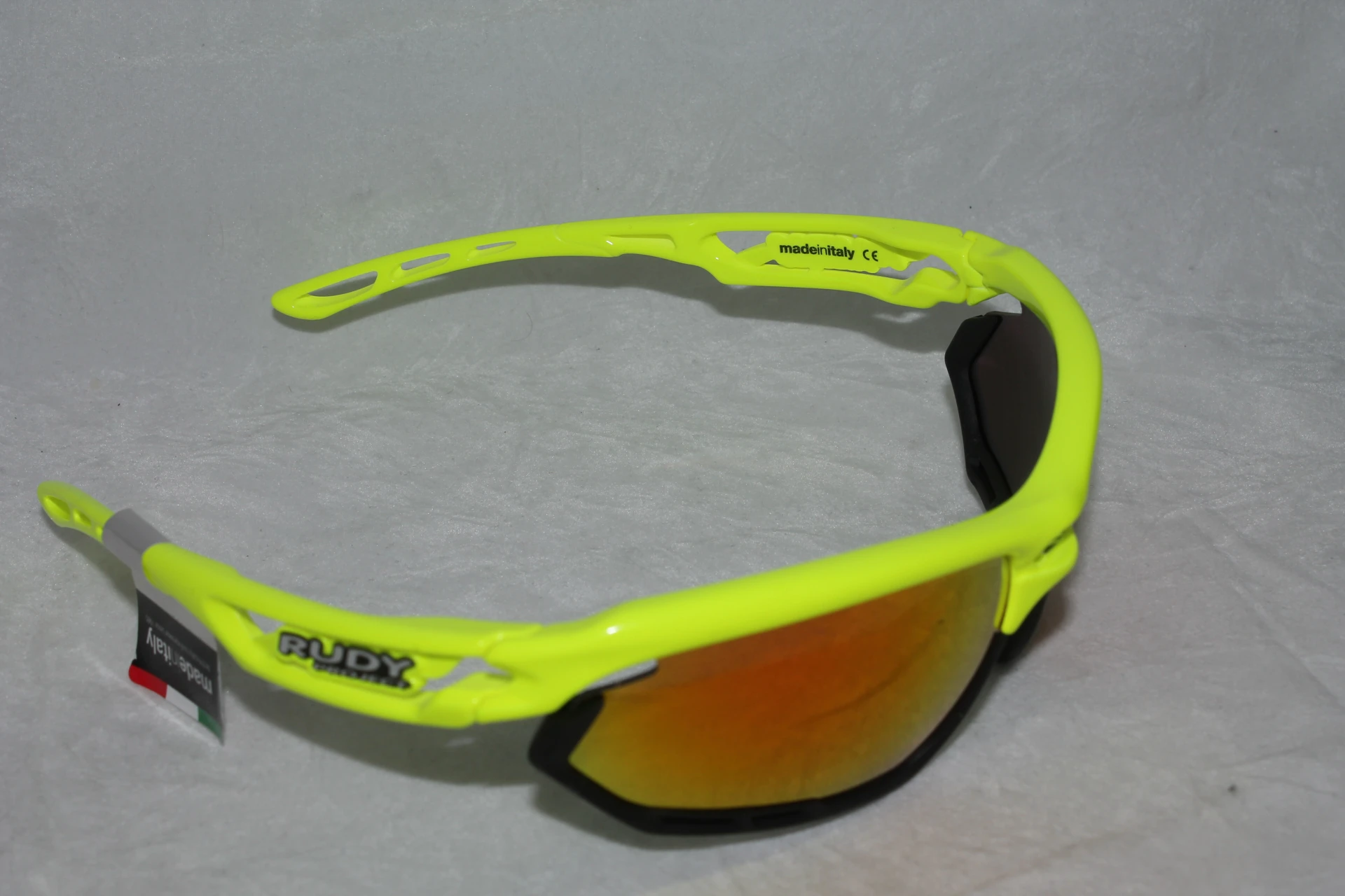 1. Ochelari Rudy Project Fotonyk Yellow Fluo Gloss - RP Optics Multilaser Orange