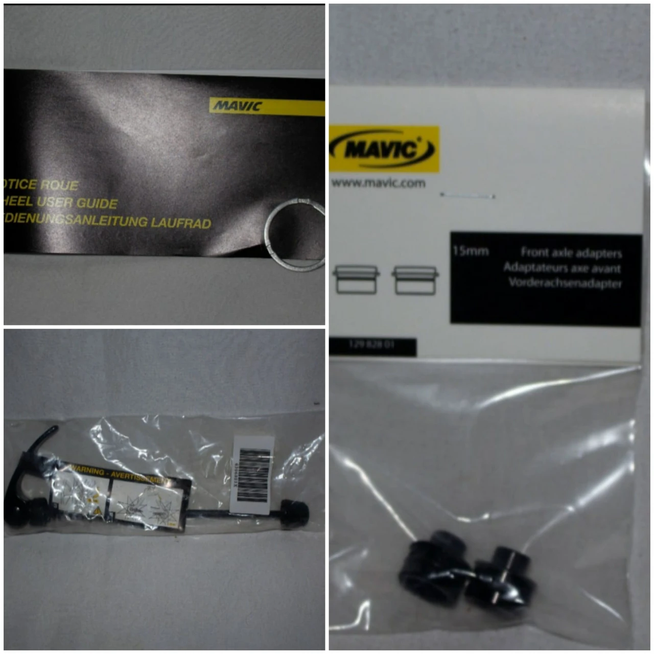 1. Set jante mavic crossride 29