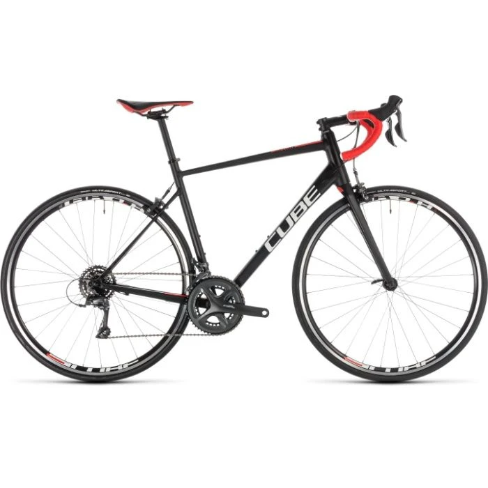 1. Vand bicicleta CUBE ATTAIN Black Red 2019